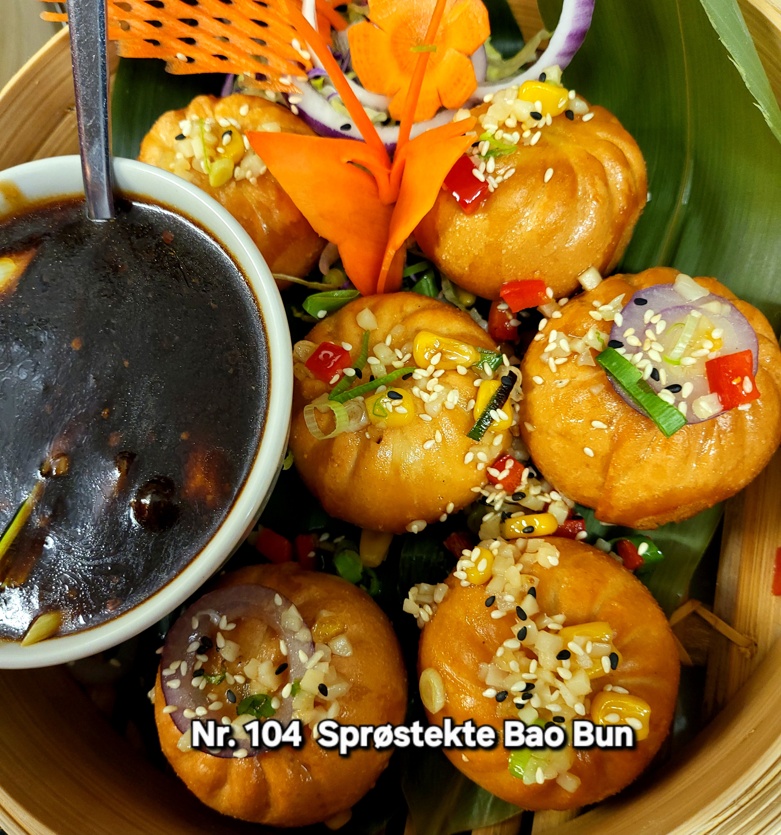 Bao Bun med Sichuansaus