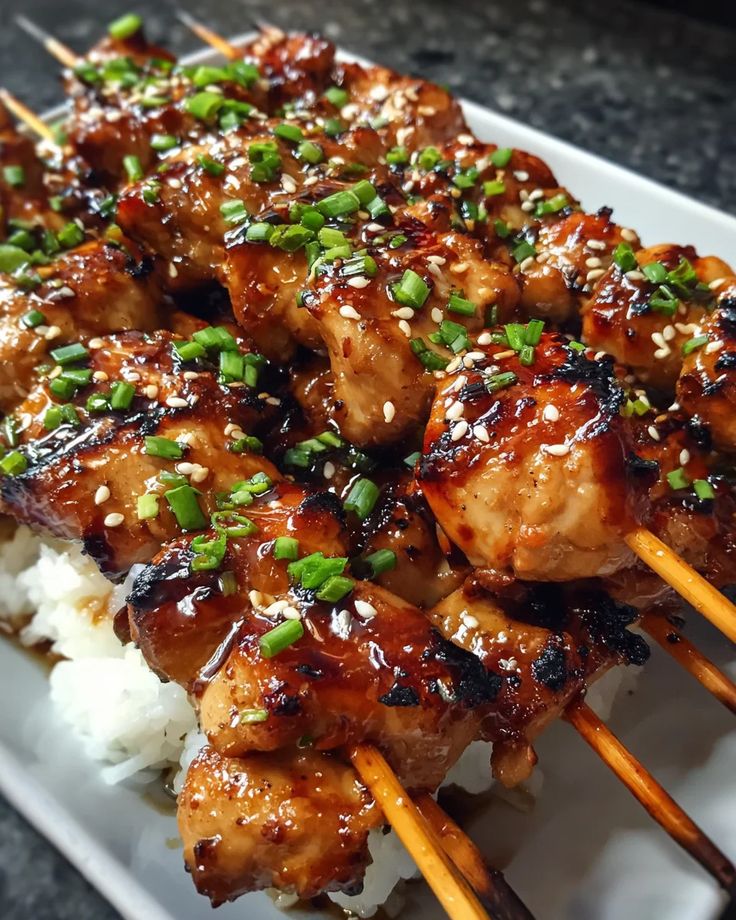 Teriyaki kyllingspyd
